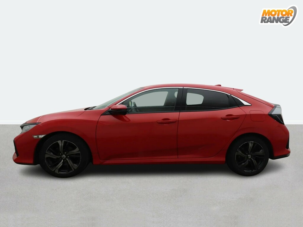 Honda Civic 1.0 Vtec Turbo Sr Cvt Red #6