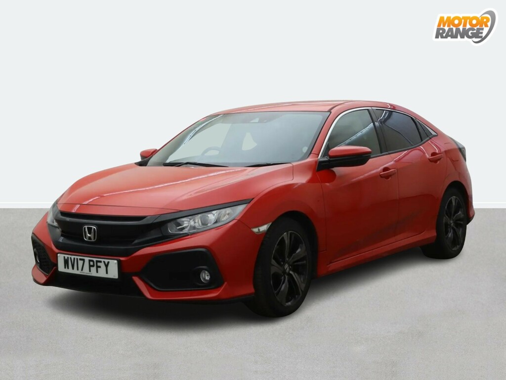 Honda Civic 1.0 Vtec Turbo Sr Cvt Red #2