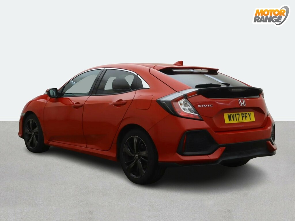 Honda Civic 1.0 Vtec Turbo Sr Cvt Red #3