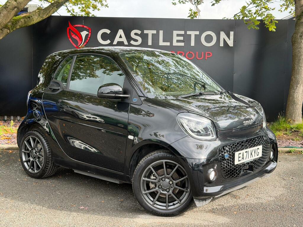 Smart Fortwo 17.6Kwh Brabus Line 22Kw Charger Black