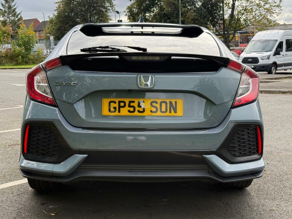 Honda Civic 1.0 Vtec Turbo Ex Euro 6 S S Grey #4