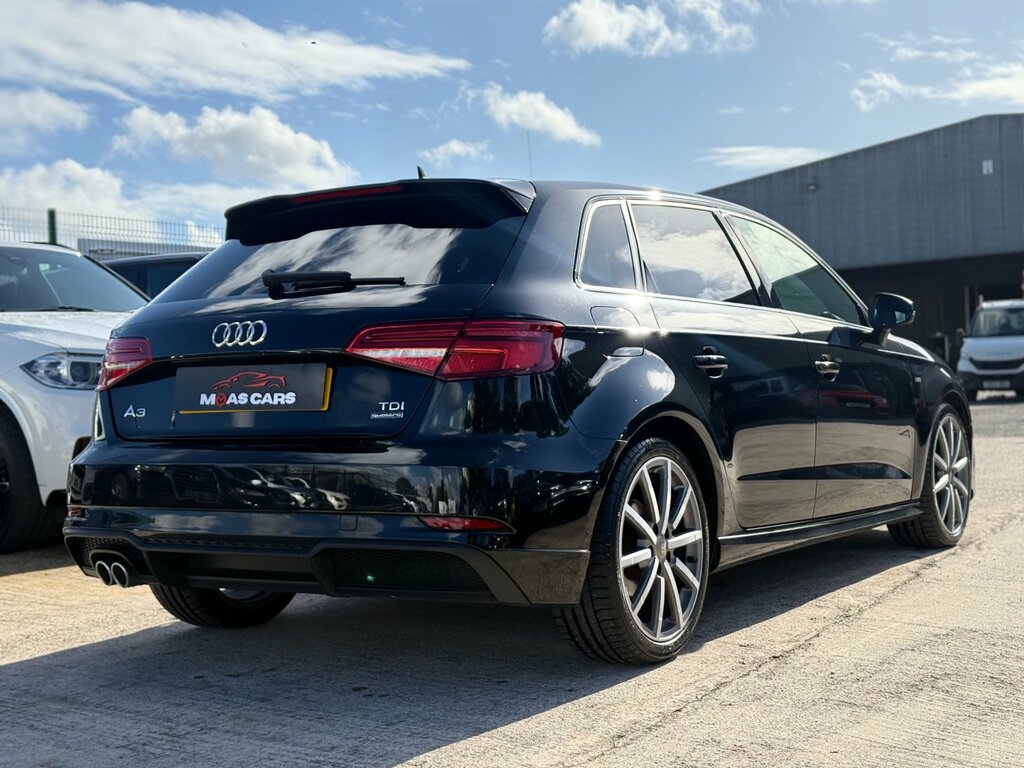 Audi A3 2.0 Tfsi Black Edition Sportback Blue #11