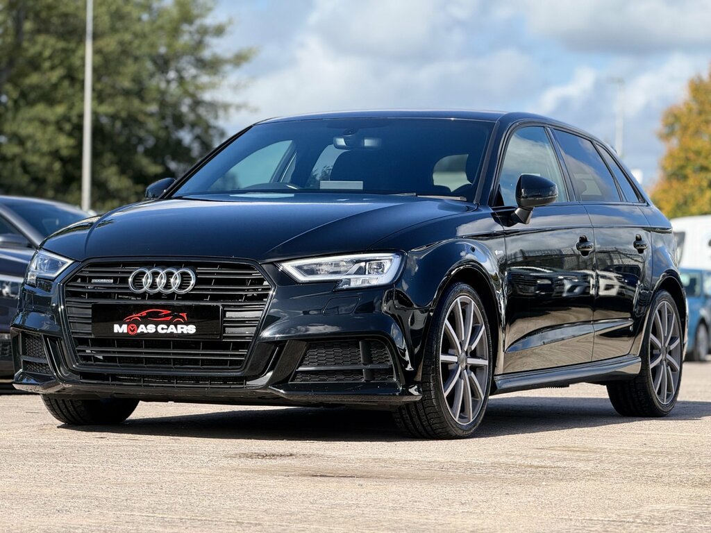 Audi A3 2.0 Tfsi Black Edition Sportback Blue #7