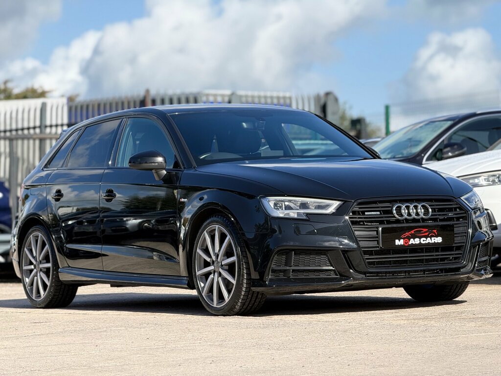 Audi A3 2.0 Tfsi Black Edition Sportback Blue #5