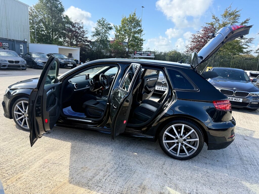 Audi A3 2.0 Tfsi Black Edition Sportback Blue #16