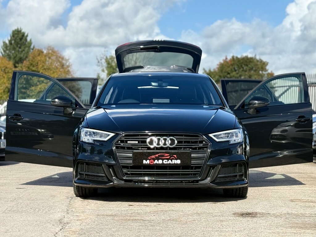 Audi A3 2.0 Tfsi Black Edition Sportback Blue #14