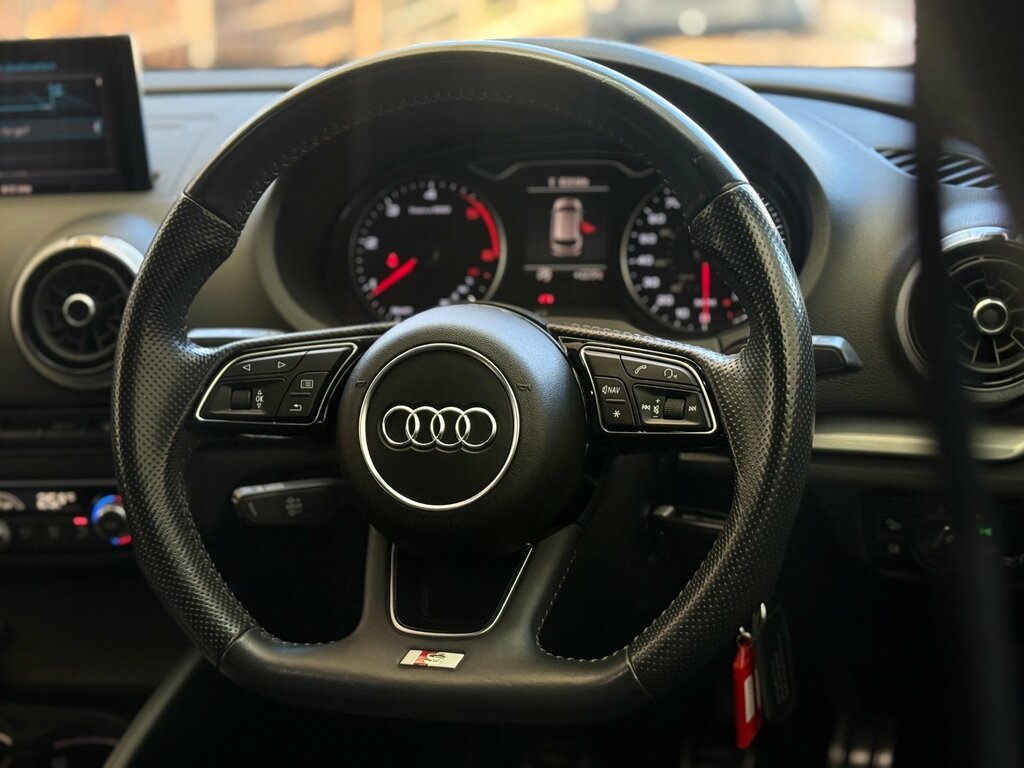 Audi A3 2.0 Tfsi Black Edition Sportback Blue #51