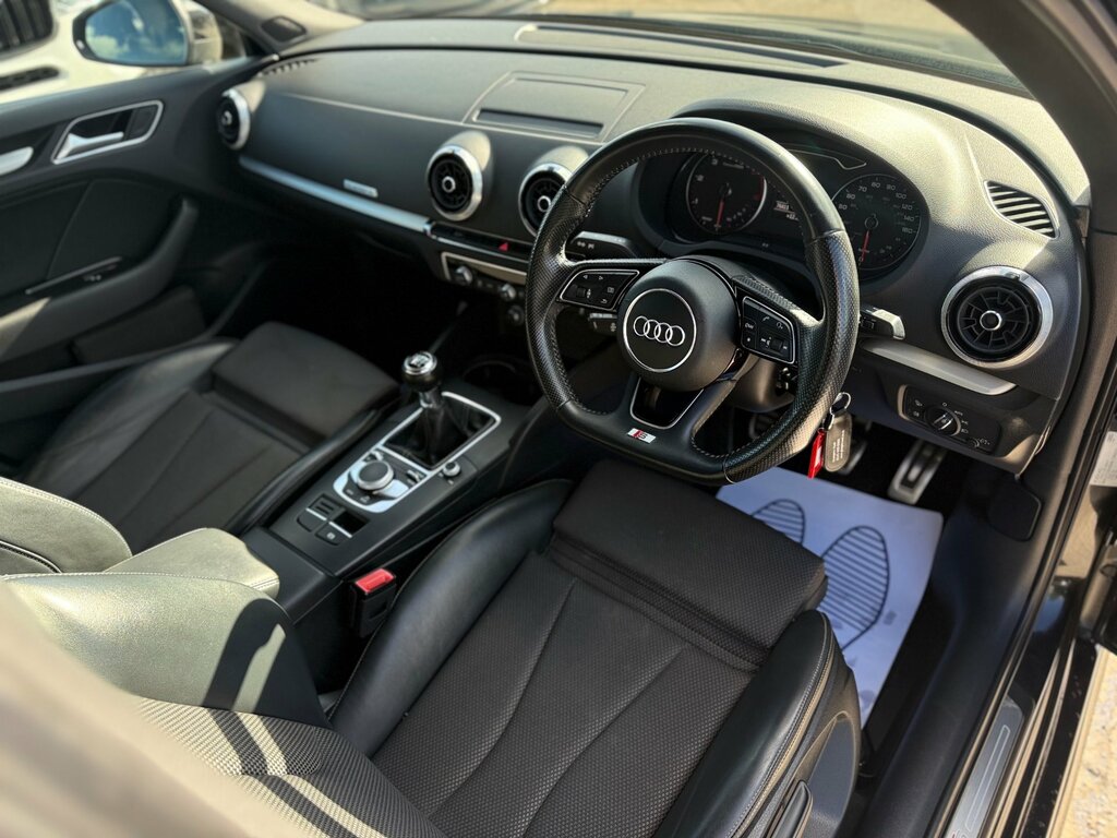 Audi A3 2.0 Tfsi Black Edition Sportback Blue #25