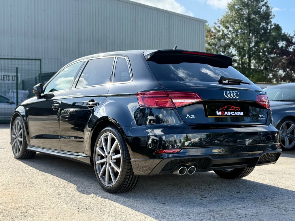 Audi A3 2.0 Tfsi Black Edition Sportback Blue #9