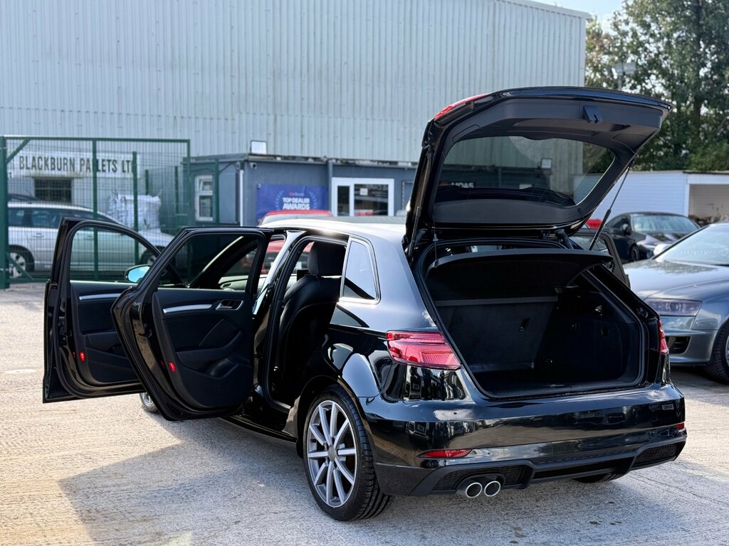Audi A3 2.0 Tfsi Black Edition Sportback Blue #17