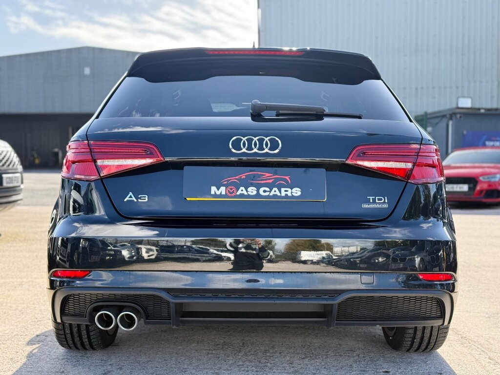Audi A3 2.0 Tfsi Black Edition Sportback Blue #10