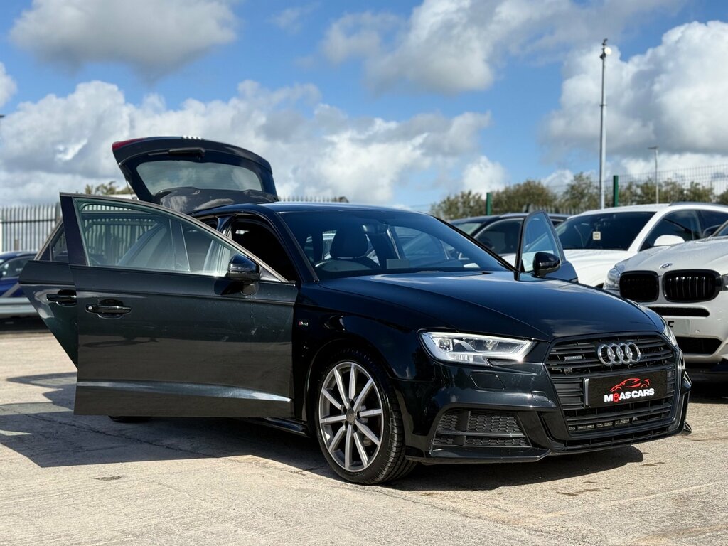 Audi A3 2.0 Tfsi Black Edition Sportback Blue #13