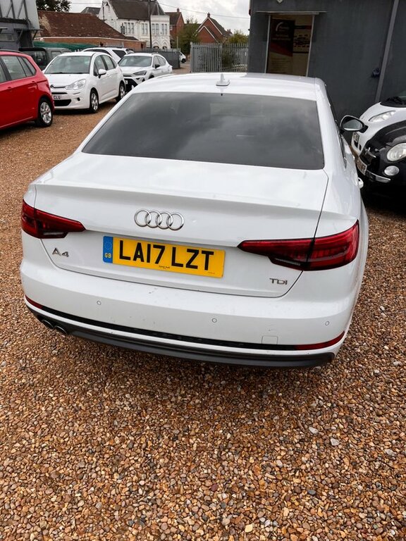 Audi A4 2.0 Tdi Ultra S Line S Tronic Euro 6 Ss White #5
