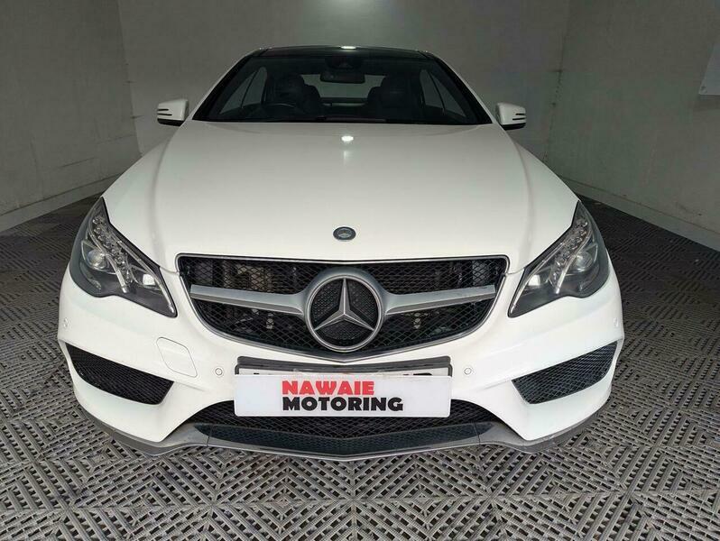 Mercedes-Benz E Class 2.1 E220d Bluetec Amg White #2