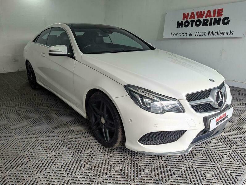 Mercedes-Benz E Class 2.1 E220d Bluetec Amg White