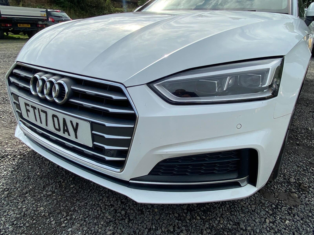 Audi A5 2.0 Tdi Ultra Sport S Tronic White #11