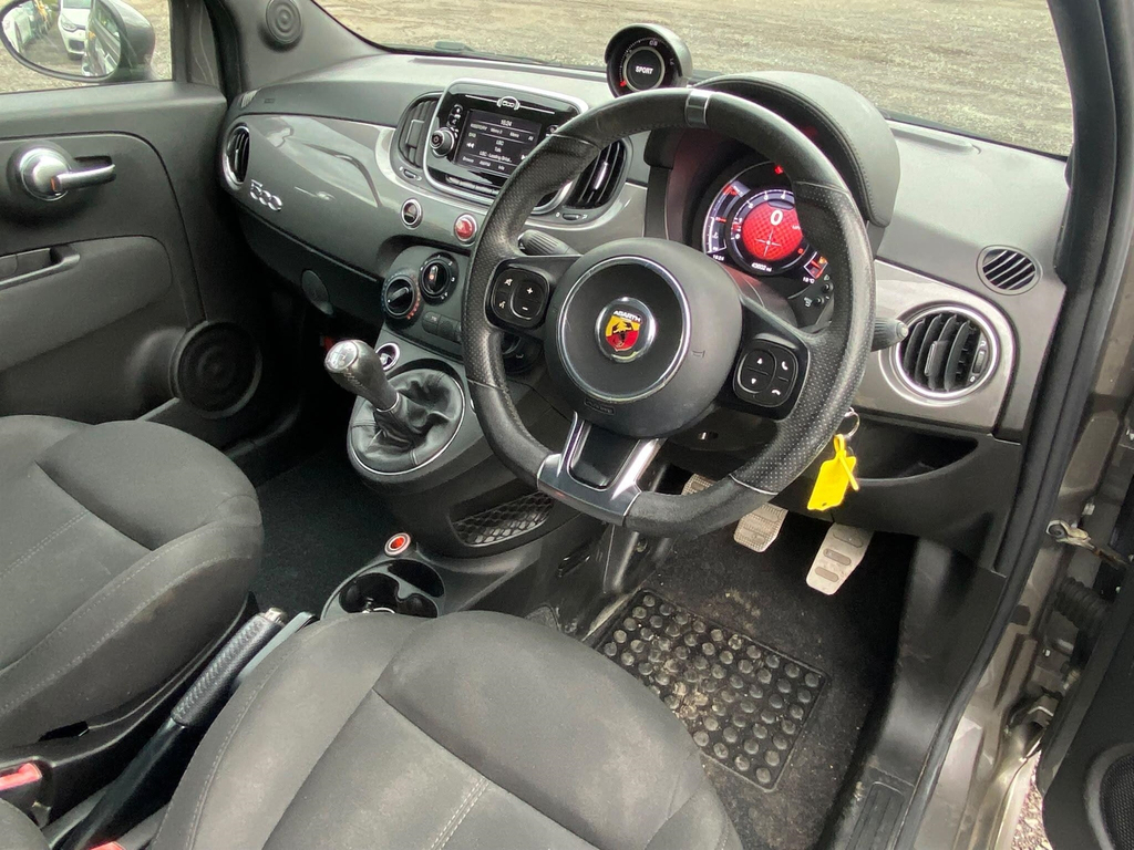 Abarth 595 Hatchback Grey #3