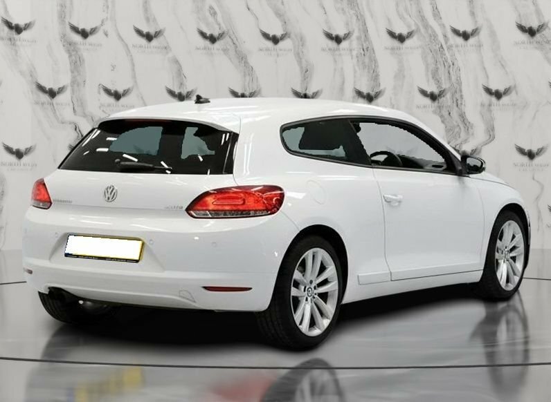 Volkswagen Scirocco 2L Gt White #5