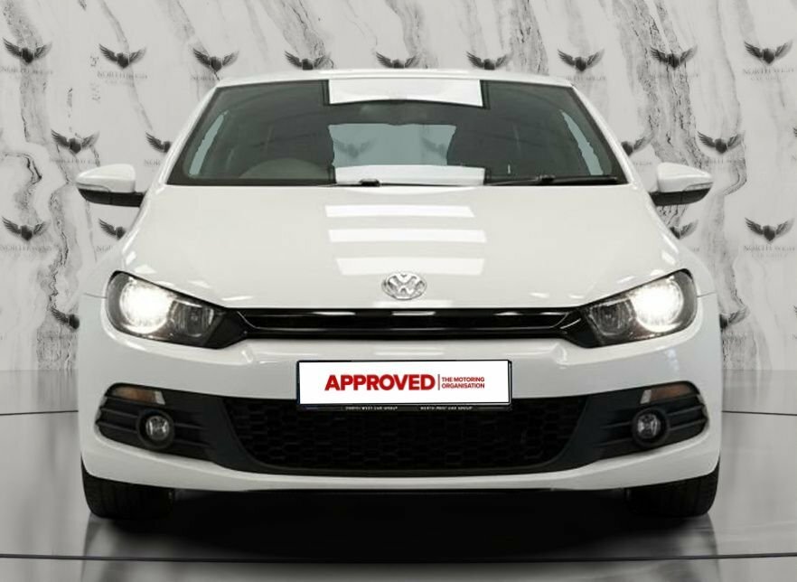 Volkswagen Scirocco 2L Gt White #2