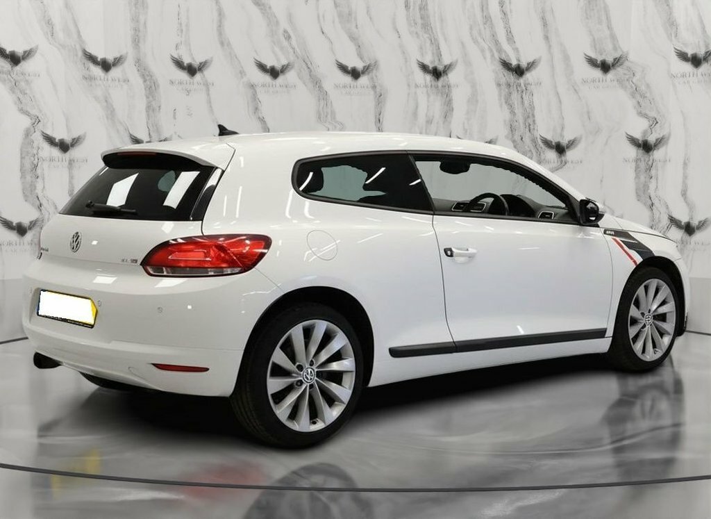 Volkswagen Scirocco 2L Gt White #6