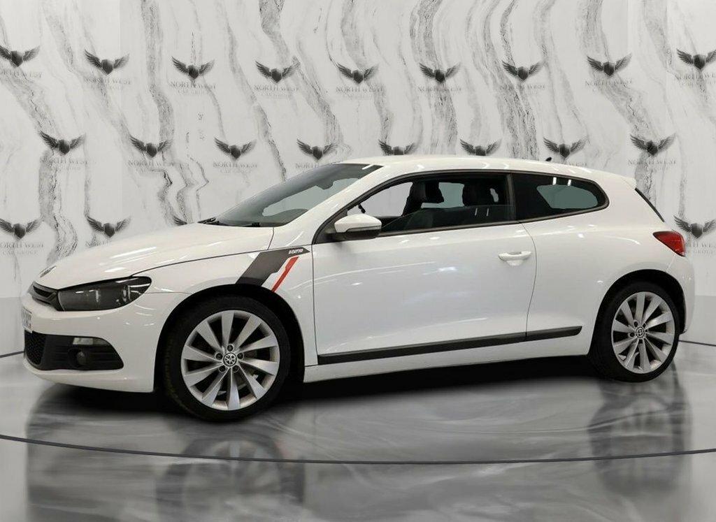 Volkswagen Scirocco 2L Gt White #4