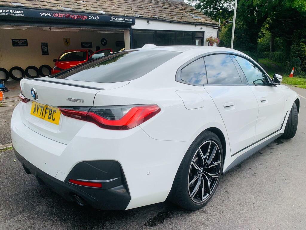 BMW 4 Series Gran Coupe 2.0 430I M Sport Euro 6 S S White #5