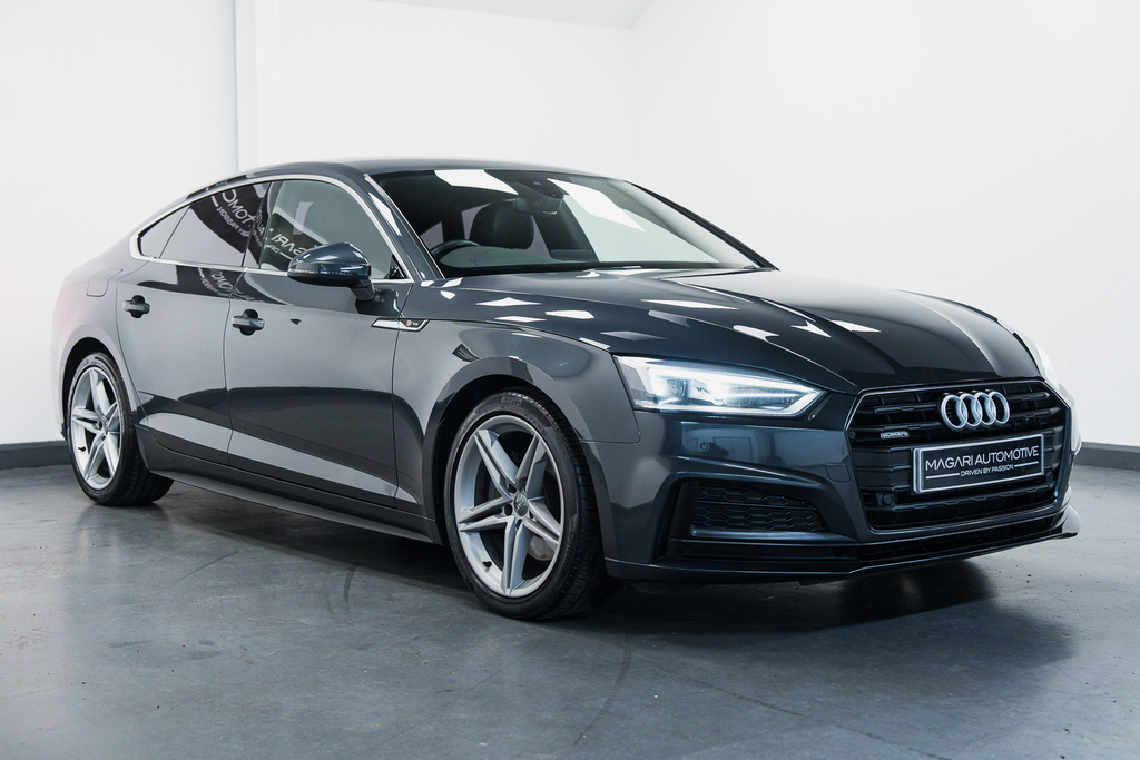 Audi A5 Sportback Tdi Quattro S Line Grey #6