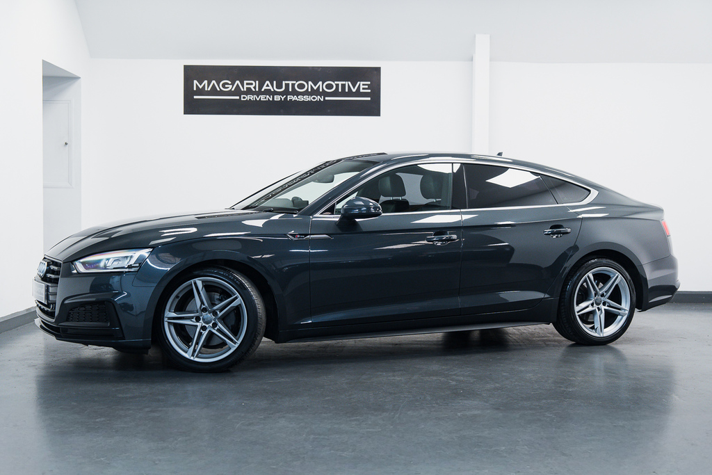 Audi A5 Sportback Tdi Quattro S Line Grey #3