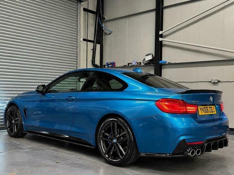 BMW 4 Series 3.0 435D M Sport Blue #4