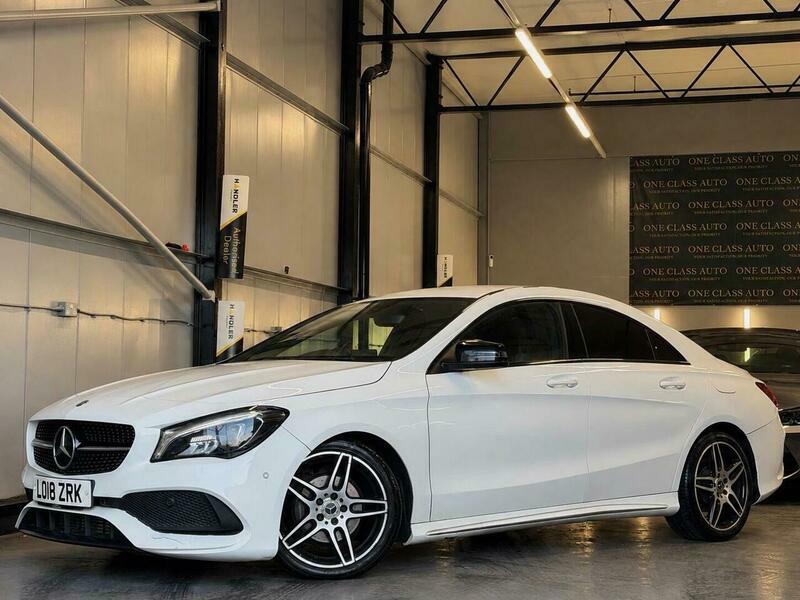 Mercedes-Benz CLA Class 2.1 Cla200d Amg Line White #3