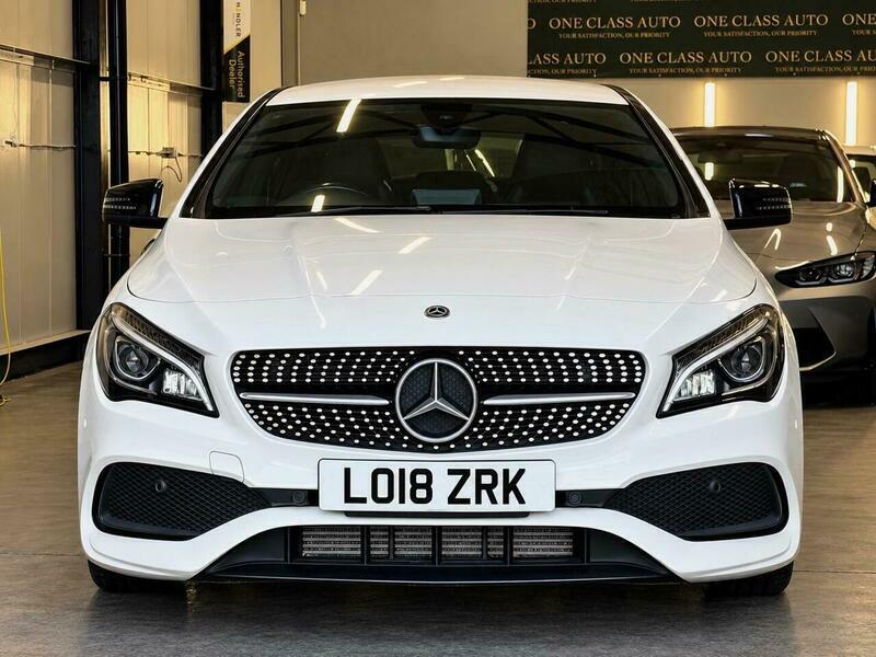Mercedes-Benz CLA Class 2.1 Cla200d Amg Line White #2