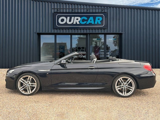 BMW 6 Series 2015 3.0 640D M Sport Convertible Black #6