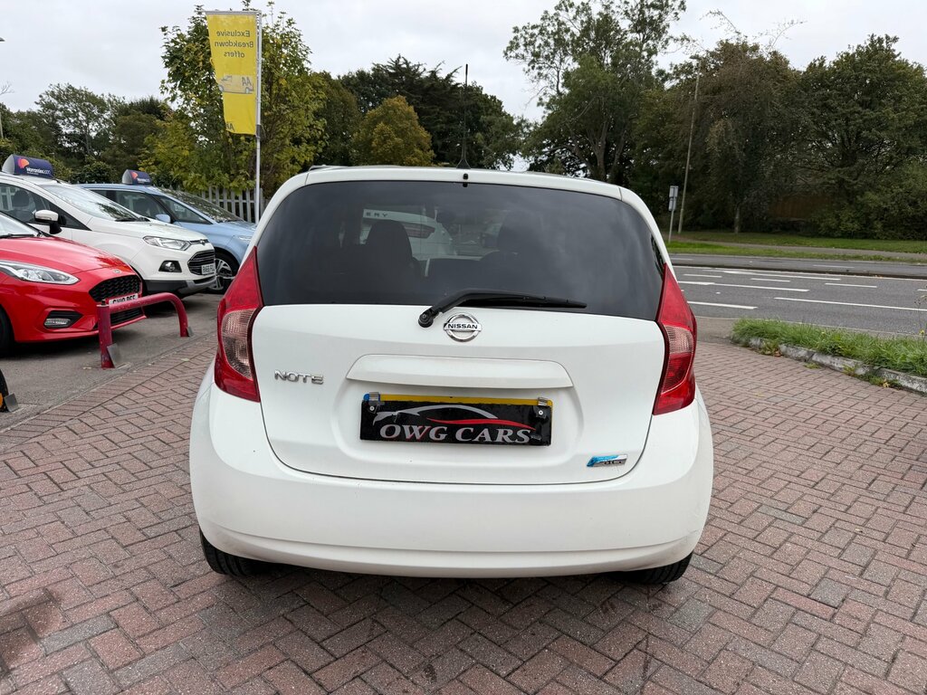 Nissan Note 1.5 Dci Acenta Premium Hatchback White #6