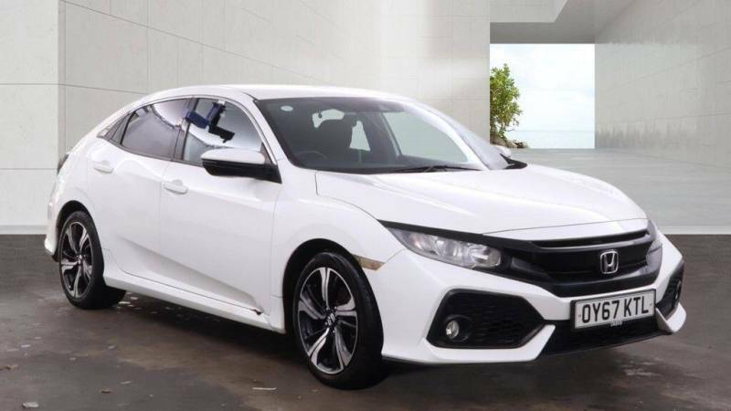 Honda Civic 1.0 Vtec Turbo Sr Euro 6 Ss White