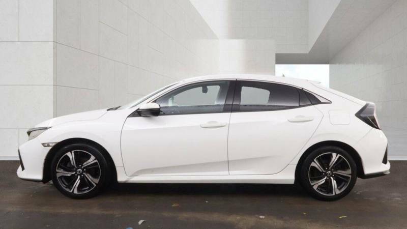 Honda Civic 1.0 Vtec Turbo Sr Euro 6 Ss White #6
