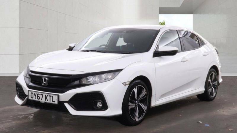 Honda Civic 1.0 Vtec Turbo Sr Euro 6 Ss White #2