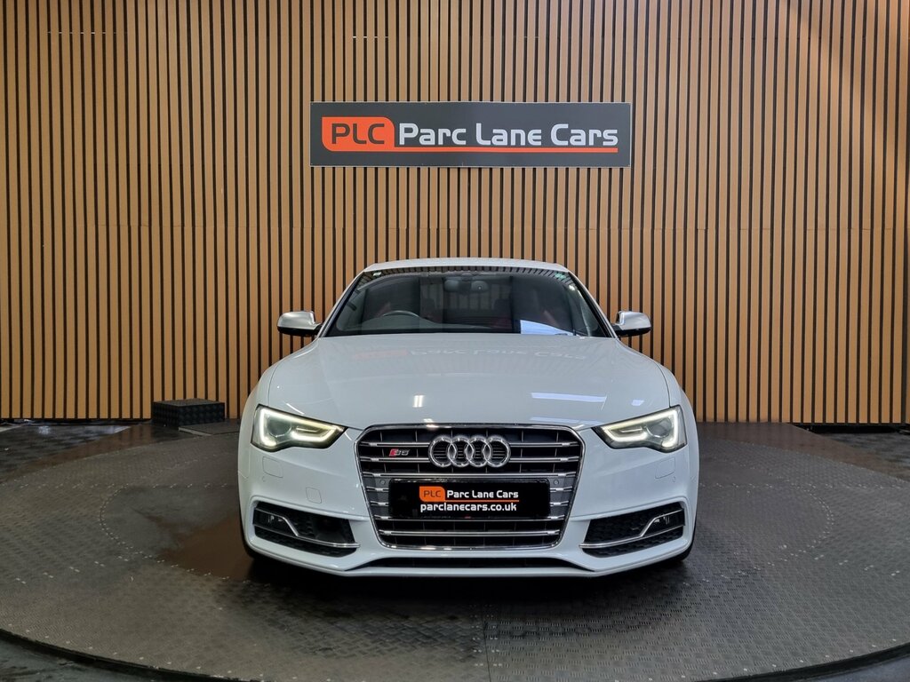 Audi S5 Coupe White #2