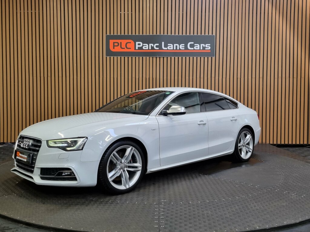 Audi S5 Coupe White #4