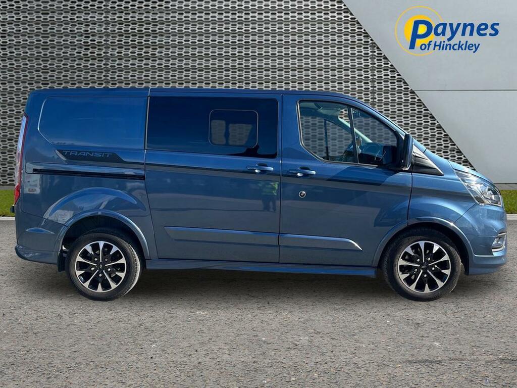 Ford Transit Custom 2.0 320 Ecoblue Sport Crew Van L1 H1 Euro 6 5 Blue #2