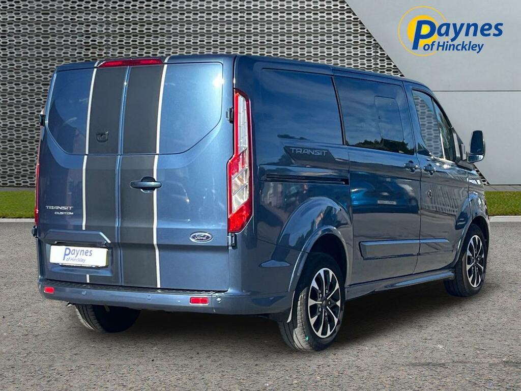 Ford Transit Custom 2.0 320 Ecoblue Sport Crew Van L1 H1 Euro 6 5 Blue #3