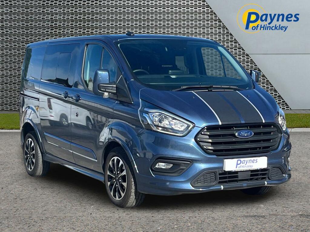 Ford Transit Custom 2.0 320 Ecoblue Sport Crew Van L1 H1 Euro 6 5 Blue