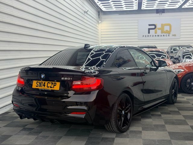 BMW 2 Series Gran Coupe 2014 2.0 220I M Sport Coupe Euro 6 Black #2