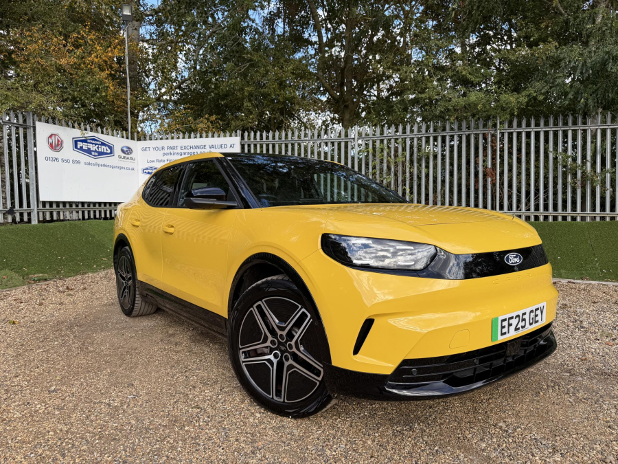 Ford Capri Ev Premium Yellow
