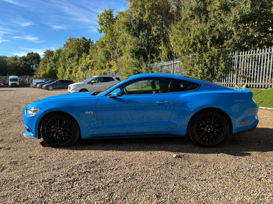 Ford Mustang 5.0 V8 Gt 416Ps 1 Owner Ffsh - 2017 17 Blue #3