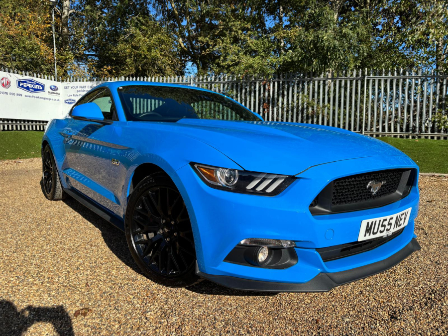 Ford Mustang 5.0 V8 Gt 416Ps 1 Owner Ffsh - 2017 17 Blue