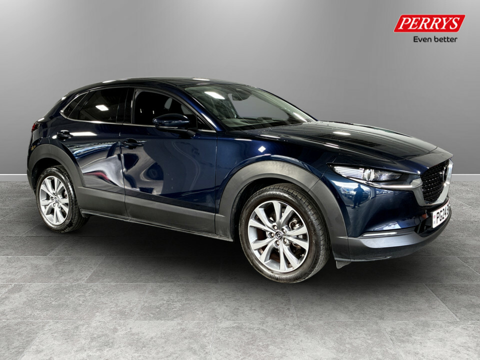 Mazda CX-30 2.0 E-skyactiv G Mhev Takumi Blue