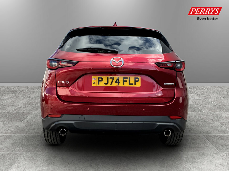 Mazda CX-5 2.0 E-skyactiv G Mhev Exclusive-line Red #6