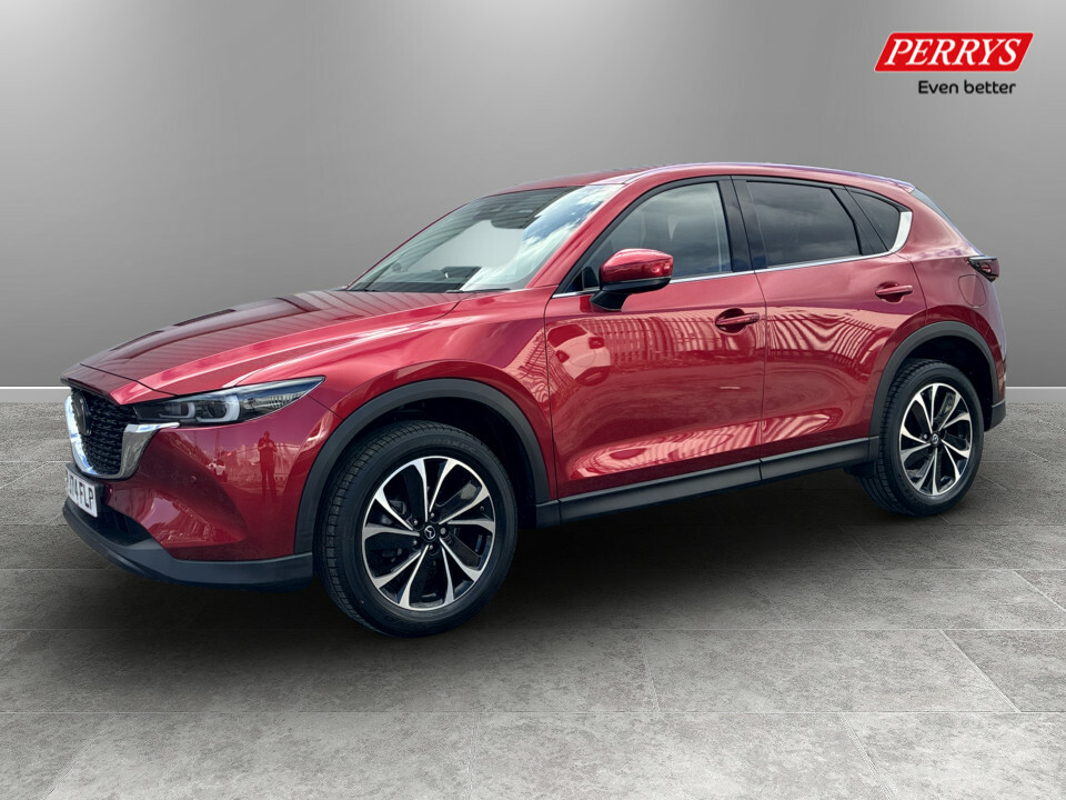 Mazda CX-5 2.0 E-skyactiv G Mhev Exclusive-line Red #3