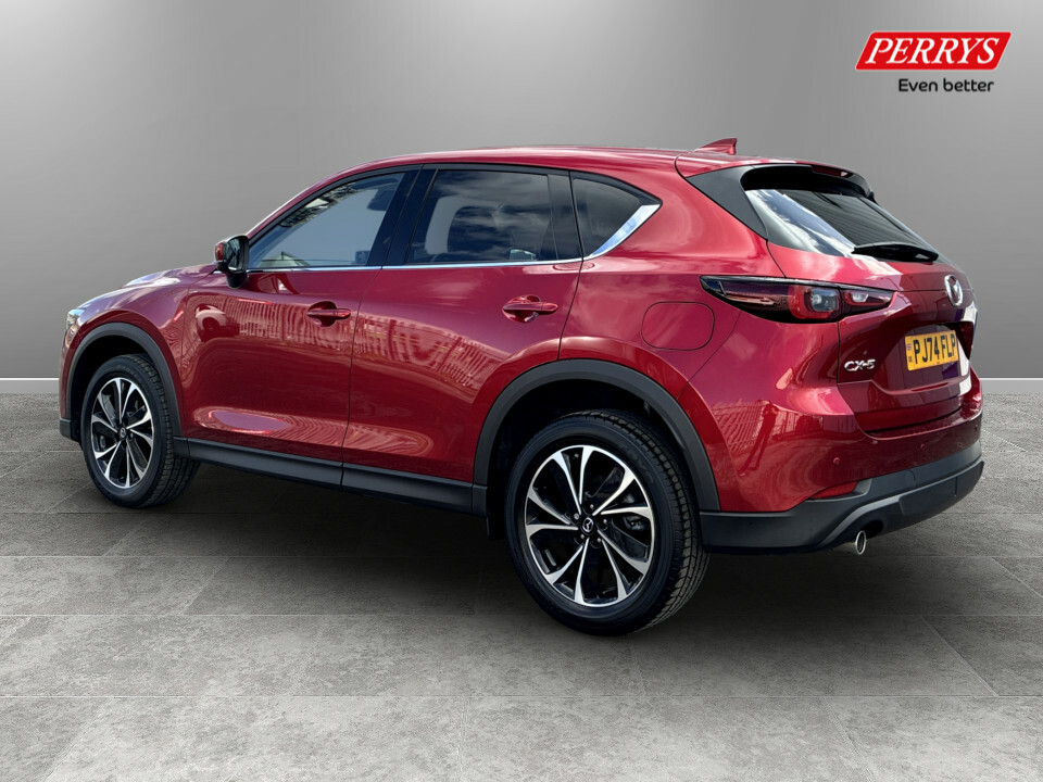 Mazda CX-5 2.0 E-skyactiv G Mhev Exclusive-line Red #5