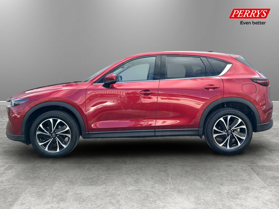 Mazda CX-5 2.0 E-skyactiv G Mhev Exclusive-line Red #4